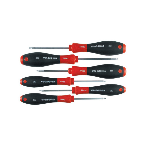 Wiha Tools WIHA-36201 SoftFinish 6pc Torx Set