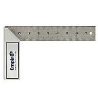 Empire EMP-122 8in Heavy Duty Aluminum Try Square, Stainless Blade