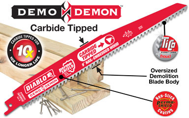 Diablo FRE-DS1206VCWC 12in C/T Reciprocating Blade