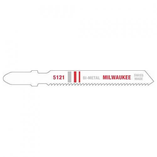 Milwaukee MIL-48-42-5121 5pk 18T Metal Cut Jig Saw Blades