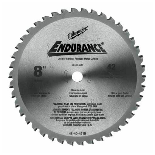 Milwaukee MIL-48-40-4515 8in x 42T Metal Cut Blade