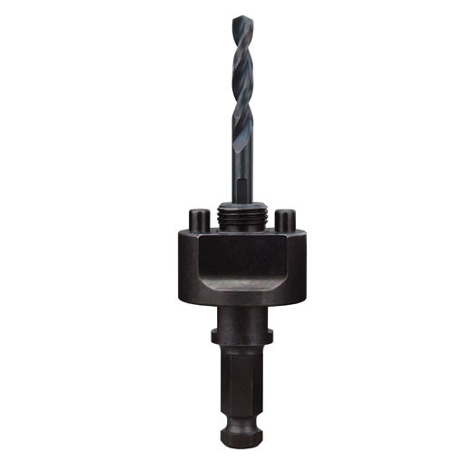 Milwaukee MIL-49-56-7250 Large Hole Saw Arbor 3/8in Quick Change, Ergo Grip