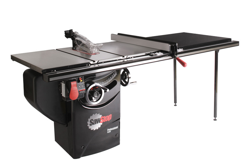 SawStop SAW-PCS31230TGP252 10in Professional Cabinet Saw 3HP With 52in T-Glide System