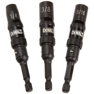 DEWALT DEW-DWPVTDRV3 3 Piece Mad Impact Ready Pivot Nut Driver