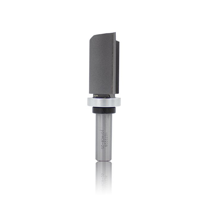 Dimar DIM-101RC8-25 1in Dia Carbide Tipped Template Bit Centre Ball Bearing 2 Flute 1/2in Shank 3-3/4in Length