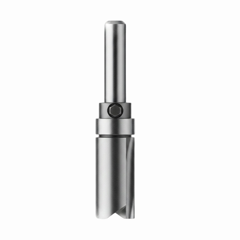Dimar DIM-101RLC4-12 1/2in Dia Carbide Tipped Template Bit Centre Ball Bearing 2 Flute 1/4in Shank 2-3/4in Length