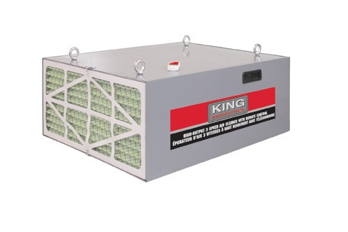 King Industrial KING-KAC-1200 3 Speed Air Cleaner With Remote