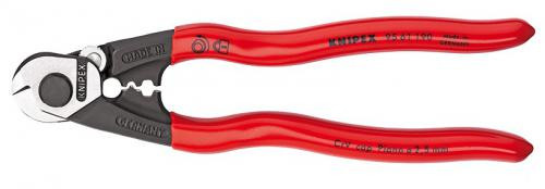 Knipex KNIP-9561190SBA 7 1/2in OAV Wire Rope Cutter