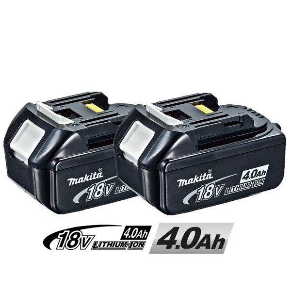 Makita MAK-196406-9 18V 4Ah Li-Ion Battery BL1840 (2-pk)