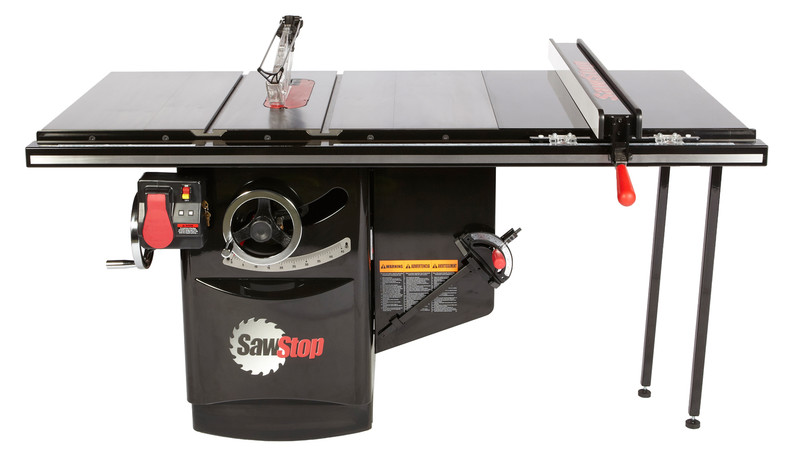 SawStop SAW-ICS5123036 10in Industrial Cabinet Saw 5HP With 36in T-Glide System