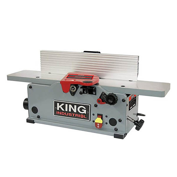 King Industrial KING-KC-6HJC 6in Benchtop Jointer with Helical Cutter Head