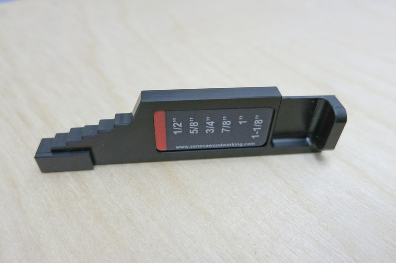 Seneca Woodworking SW-D5IG01 Imperial Thickness Gauge for Domino DF500