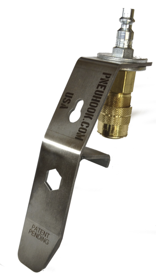 PneuHook PNEUHOOK1004 Quick Change Pneumatic Tool Hook 1/4in