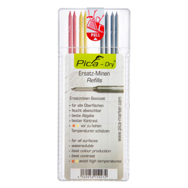 Pica-Marker PICA-4020 Pica-Dry Long-life Lead Replacement (8pk)