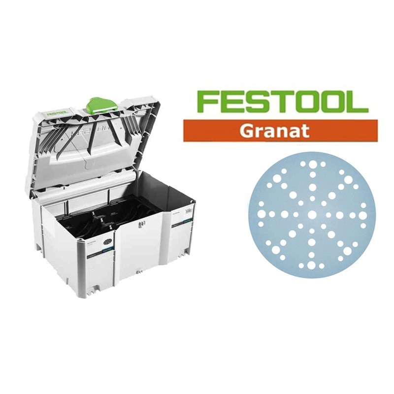 Festool FES-150MM-GR-KIT ETS/RO 150 Granat Sanding Paper Set