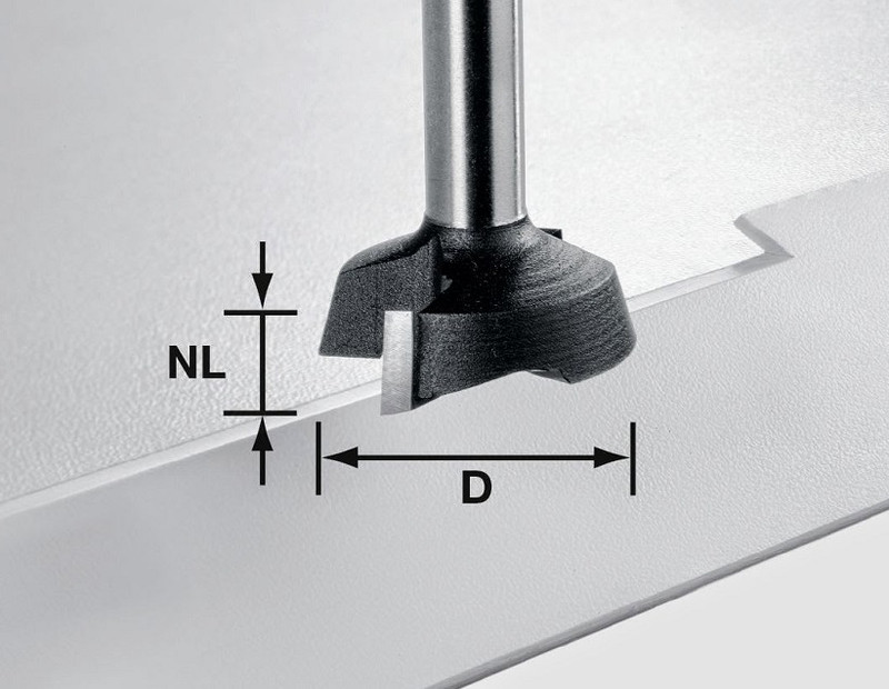 Festool FES-500368 Plane Router Bit for Edge Banding