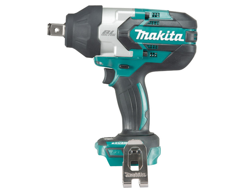 Makita MAK-DTW1001Z 18V Li-Ion 3/4in 1250Ft/lbs Brushless Impact Wrench With Pin, Bare Tool