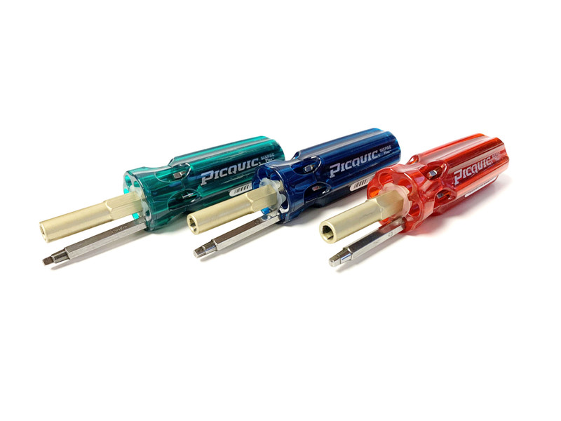 PicQuic PIQ-88000B Six Pac Plus 7-in-1 Multidriver with Power Bits And Bit Storage System - Single