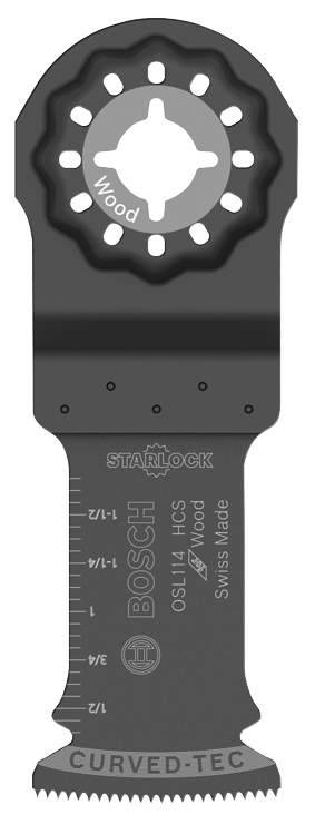 Bosch BOS-OSL114 1-1/4in. Starlock High-Carbon Steel Plunge Cut Blade