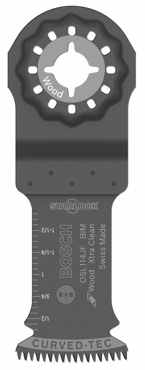 Bosch BOS-OSL114JF 1-1/4in. Starlock Bi-Metal Xtra Clean Plunge Cut Blade