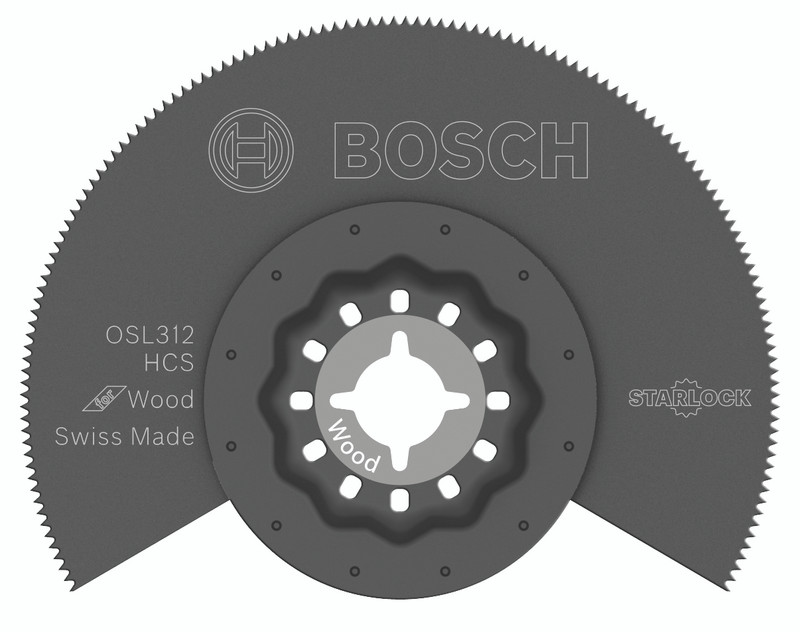 Bosch BOS-OSL312 3-1/2in. Starlock High-Carbon Steel Segmented Saw Blade
