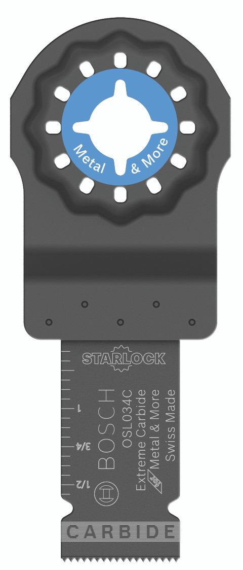 Bosch BOS-OSL034C 3/4in. Starlock Carbide Plunge Cut Blade