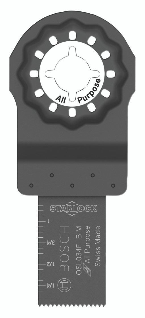 Bosch BOS-OSL034F 3/4in. Starlock Bi-Metal Plunge Cut Blade