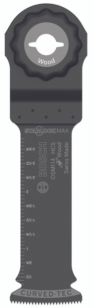 Bosch BOS-OSM114 1-1/4in. StarlockMax High-Carbon Steel Plunge Cut Blade