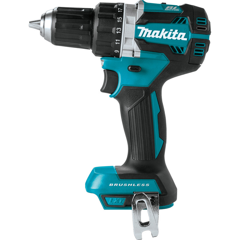 Makita MAK-DDF484Z 18V LXT Compact Brushless Cordless 1/2in Driver/Drill, Bare Tool