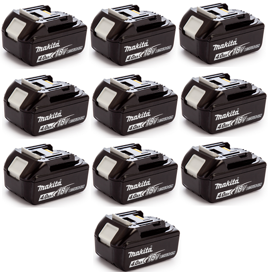 Makita MAK-BL1840-10 18V 4.0Ah Battery BL1840 (10 Pack)