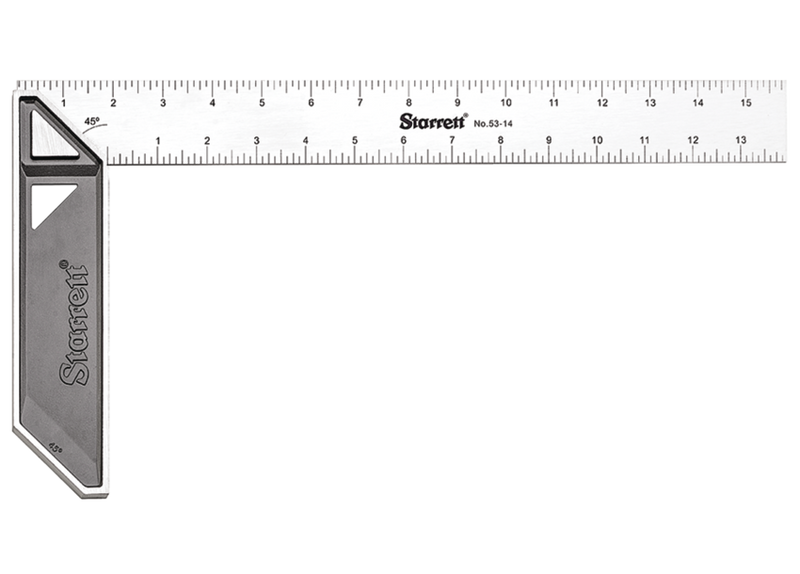 Starrett STAR-K53-14-N 14" Stainless Steel Carpenter's Try Square
