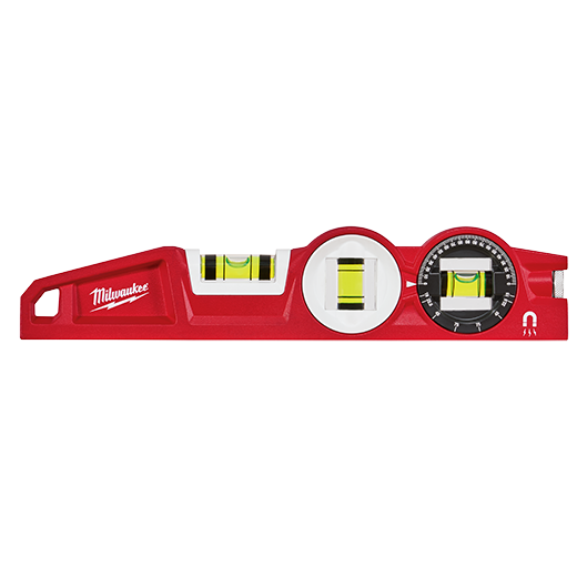 Milwaukee MIL-48-22-5210 10in Die cast Torpedo Level with 360 Degree Locking Vial
