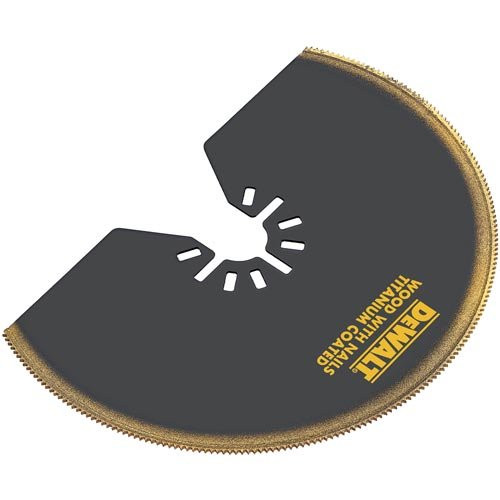 DEWALT DEW-DWA4211 Oscillating Titanium Semicircle Blade Universal Fit