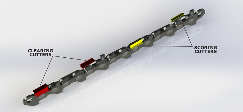 Granberg GBI-G7283 0.325 x 0.063 Ripping Chain - 1 Ft