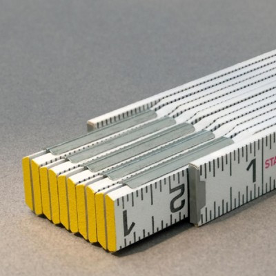 Stabila STAB-80010 Engineers Folding Ruler - Modular 1/16th's Scale Both Edges-Outside