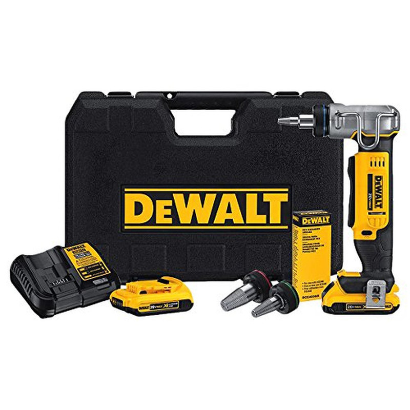 DEWALT DEW-DCE400D2 20V MAX 1 in. PEX Expander Kit with 2x 2.0Ah Batteries