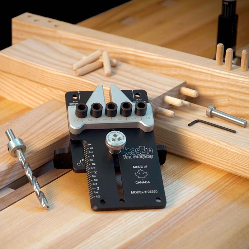 JessEm Tool Co. JES-08350 3/8in Dowelling Jig Kit