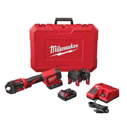 Milwaukee MIL-2674-22C M18 Short Throw Press Tool Kit with PEX Crimp Jaws
