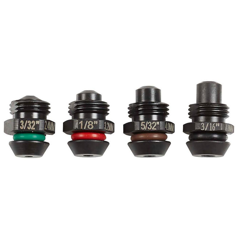 Milwaukee MIL-48-54-0100 M12 Rivet Tool Retention Nose Pieces (4-Pack)