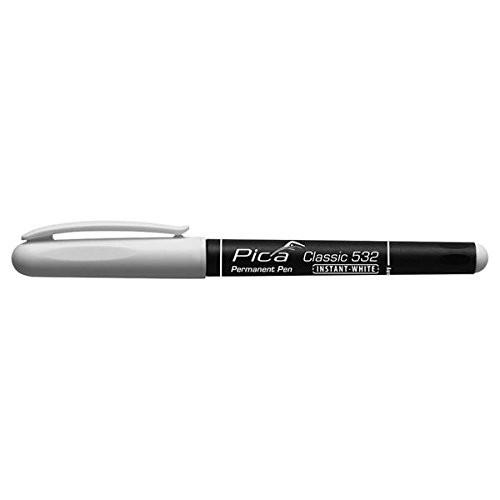Pica-Marker PICA-53252 White Fine Tip Permanent Marker