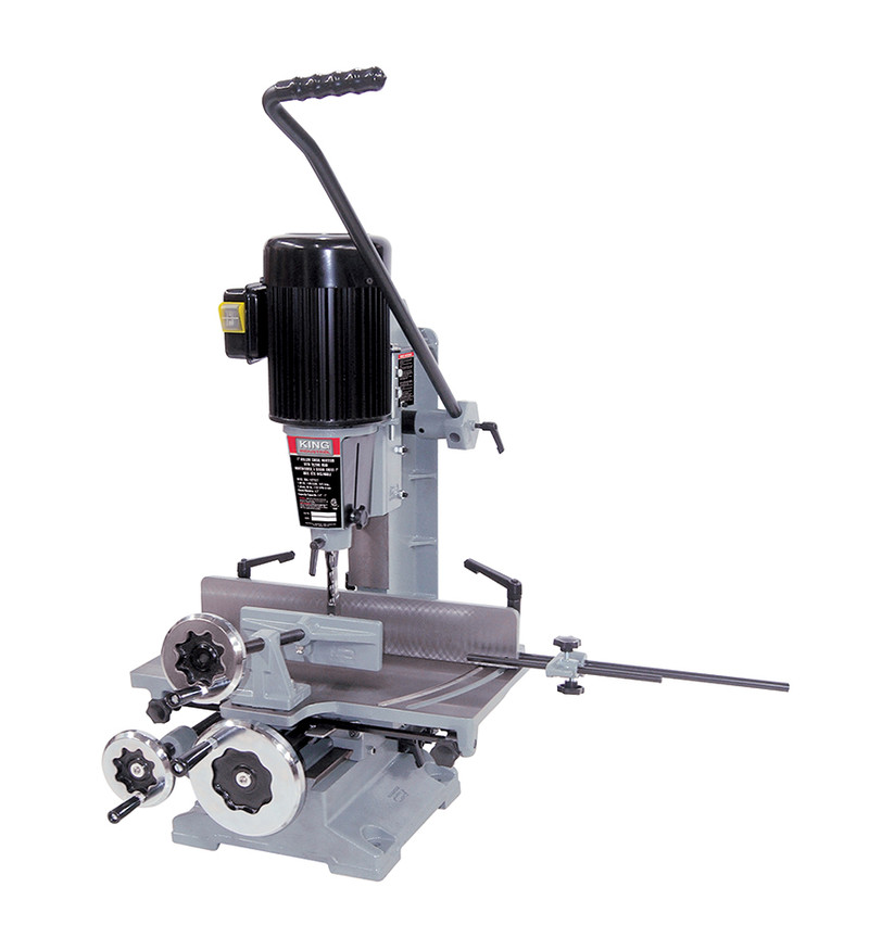 King Industrial KING-MA-1075ST 1in Hollow Chisel Mortiser With Tilting Head