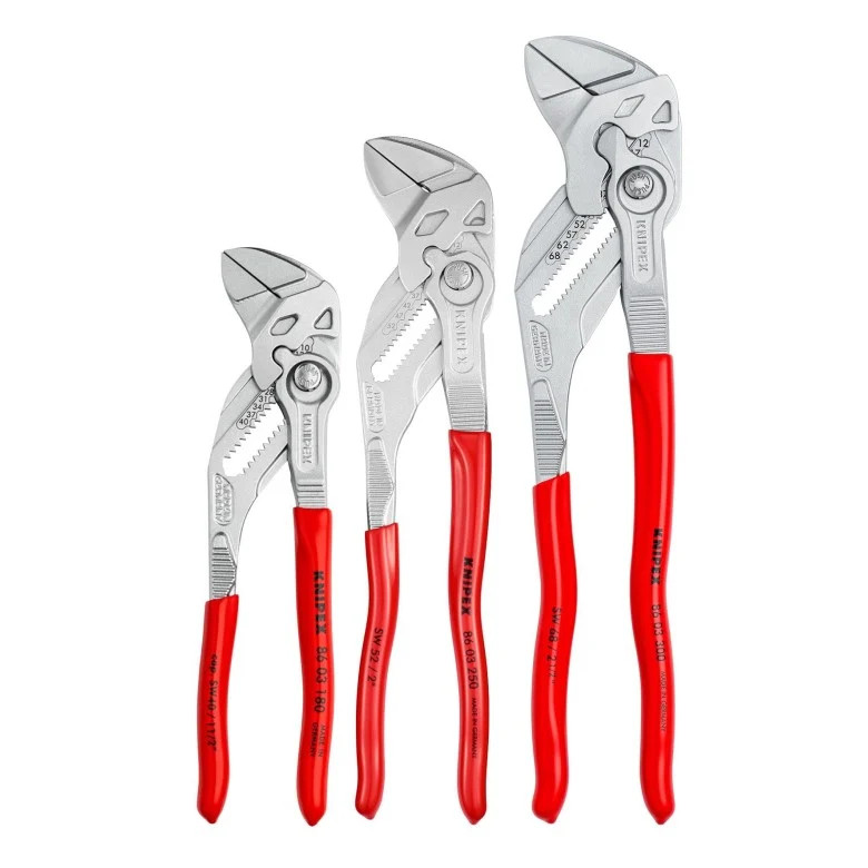 Knipex KNIP-002006US2 3 pc Pliers Wrench Set