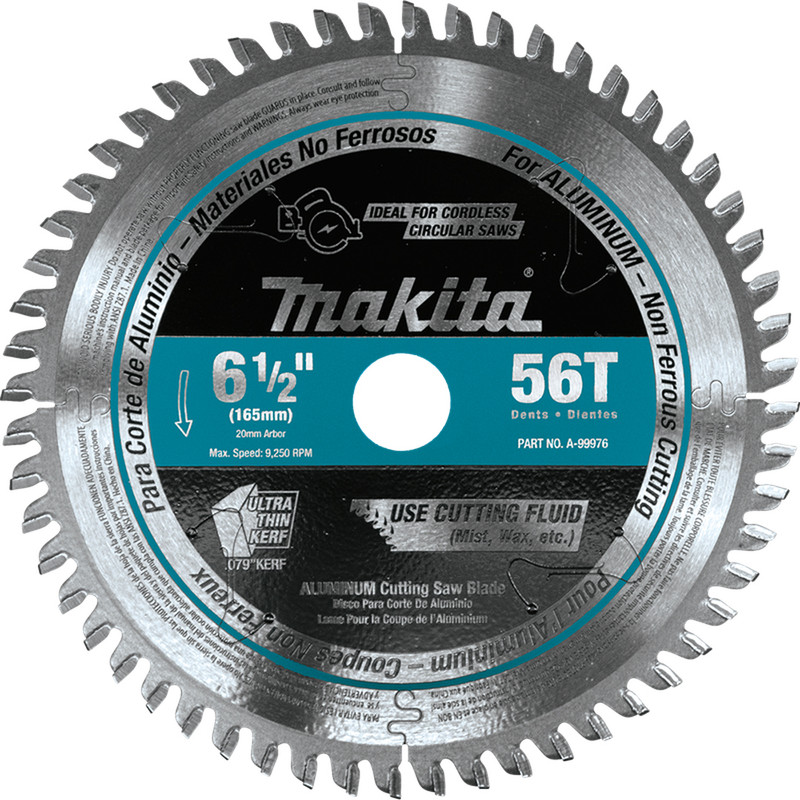 Makita MAK-A-99976 6-1/2in x 56T C/T Cordless Plunge Saw Blade