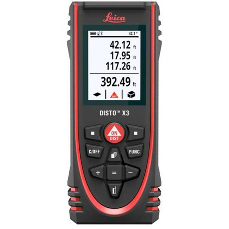 Leica Lasers and Disto LEI-850834 DISTO X3 Laser Distance Meter