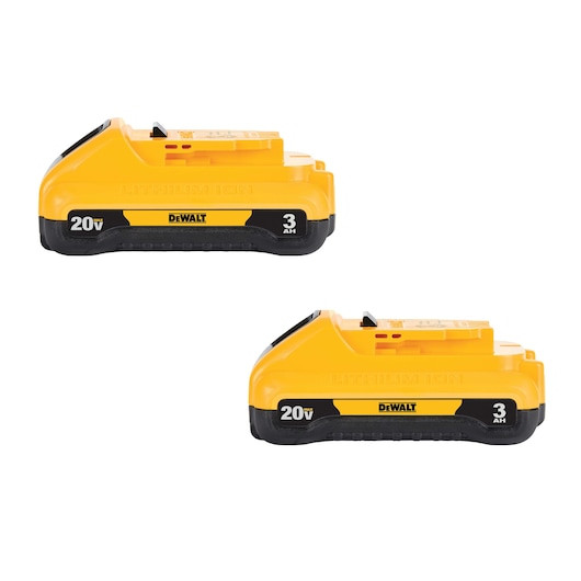 DEWALT DEW-DCB230-2 20V MAX 3Ah Lithium-Ion Compact Battery 2-pack
