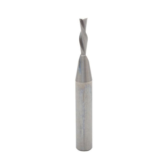 Dimar DIM-SCW43DC 1/8in Dia Solid Carbide Spiral Bit Solid Wood Downcut 2 Flute 1/8in Shank 2in Length