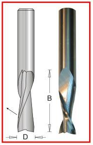 Dimar DIM-SCW45 3/16in Solid Carbide Upcut Wood