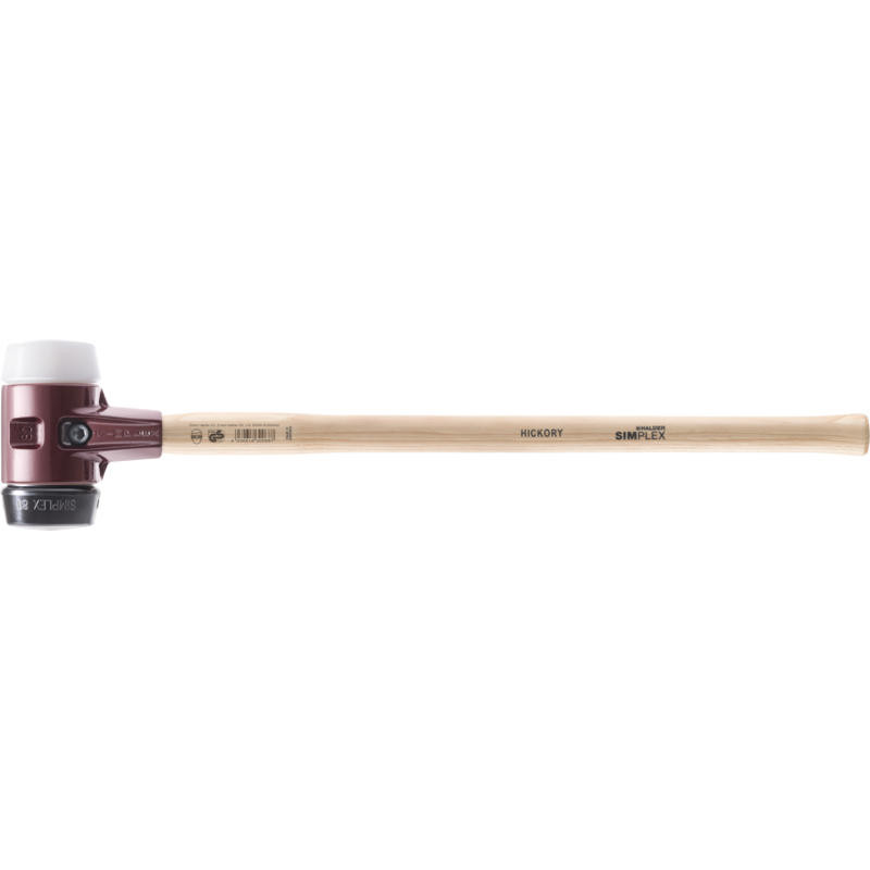 Halder HAL-3027081 80 Simplex Sledge White Superplastic and Black Rubber 7.5lbs