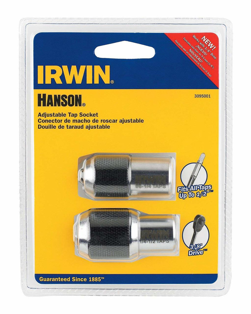 Irwin IRW-3095001 2pc Adjustable Tap Socket