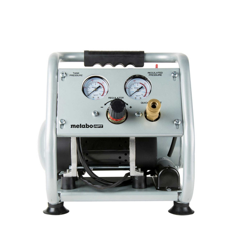 Metabo HPT HPT-EC28M 1-Gallon Portable Electric Horizontal Air Compressor